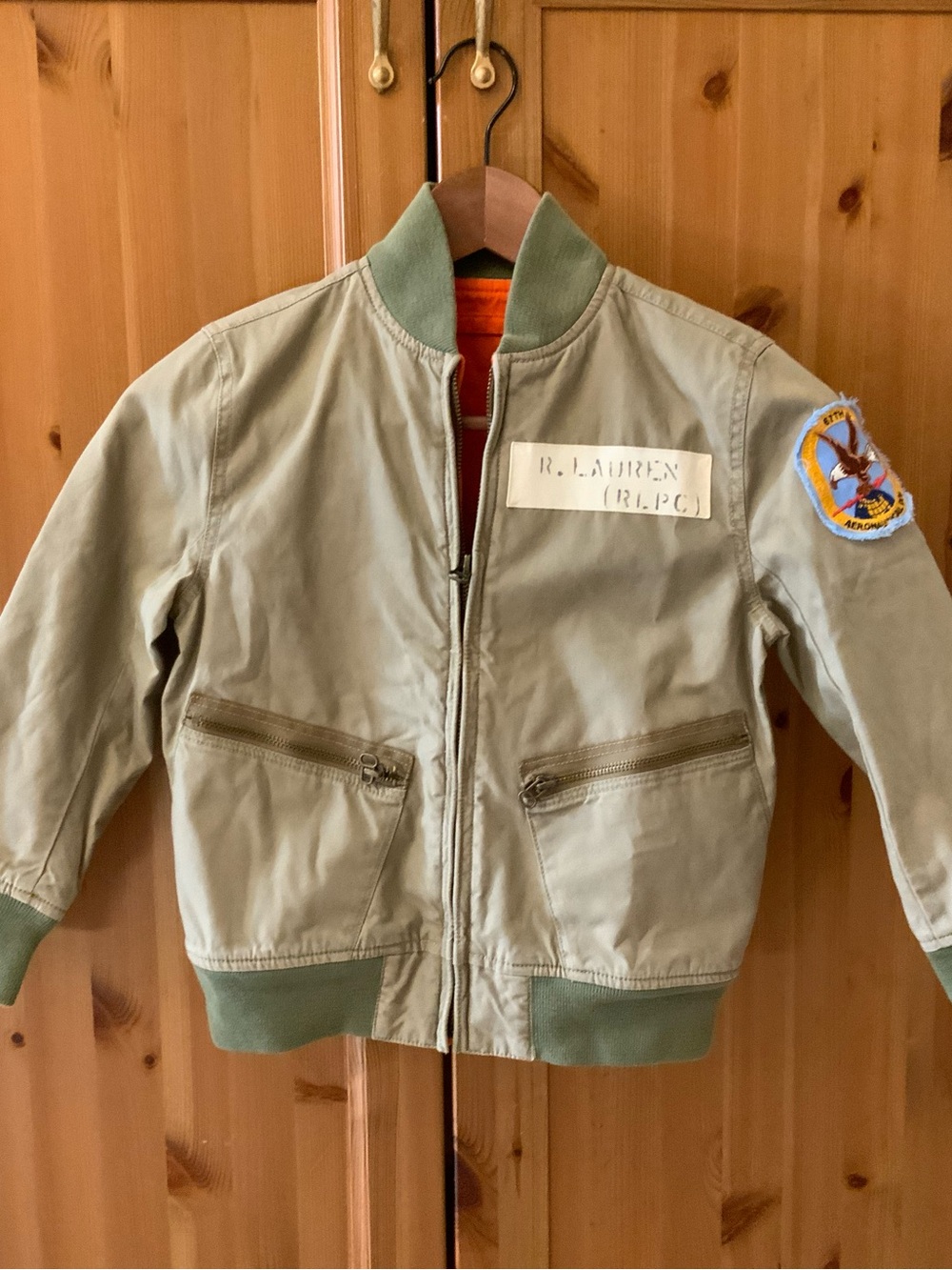 Polo Ralph Lauren Boys' / Kids' Military Flight / Bomber Jacket